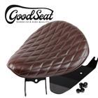 GOODSEAT "SADDLE" ダイヤモンド (BROWN) スポーツスター(10-22年)用キット