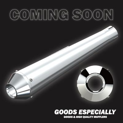 REVERSE CONE MEGAPHONE MUFFLER クローム - GOODS ESPECIALLY 