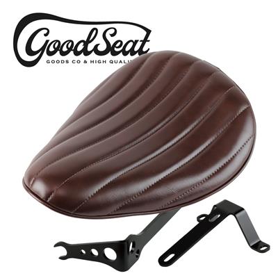 GOODSEAT "SADDLE" バーチカル (BROWN) SR400/500(-08年)用キット