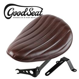 GOODSEAT "SADDLE" バーチカル (BROWN) SR400/500(-08年)用キット