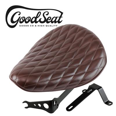 GOODSEAT "SADDLE" ダイヤモンド (BROWN) SR400/500(-08年)用キット