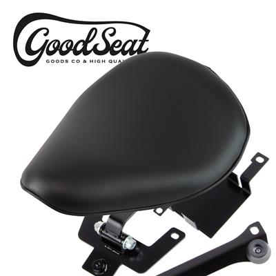 GOODSEAT "SADDLE" スムース (BLACK) グラストラッカー(-07年)用キット