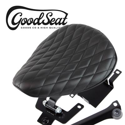 GOODSEAT "SADDLE" ダイヤモンド (BLACK) グラストラッカー(-07年)用キット