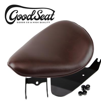 GOODSEAT "SADDLE" スムース (BROWN) スポーツスター(10-22年)用キット