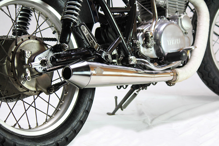 Goodsショッピングサイト 商品詳細 Tapered Cone スリップオンマフラー Sr400 500 キャブ車 08年 Goods Especially